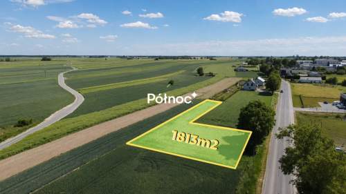 Działka budowlana 1813 m przy ul. Przemysłowej
