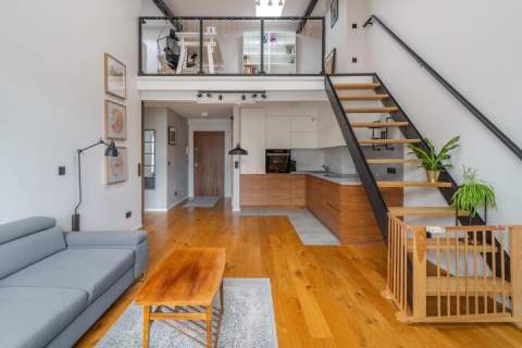 Loftowy apartament w Śródmieściu