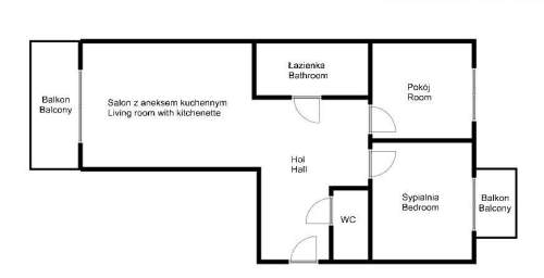 3 POKOJOWY APARTAMENT ul. Bajeczna