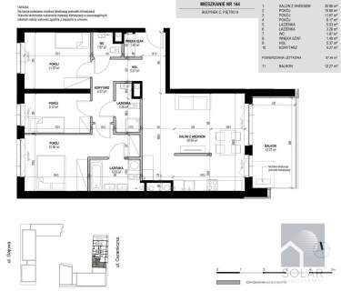 GAJOWA, Przy Balatonie 31-135 m2, Nowa Inwestycja