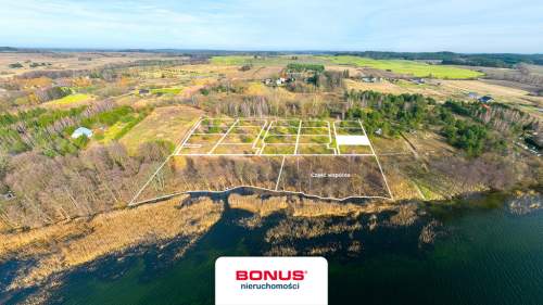 Najpiękniesze działki nad jeziorem Lubie 