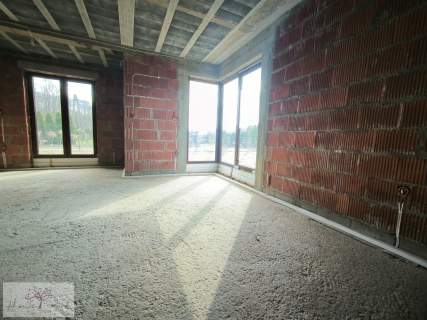 Nowy dom do wykończenia Dłutów Garaż 238m2