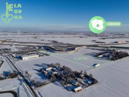 Działka rolna na terenie inwestycyjnym Kaszewy Dworne 23800 m2...
