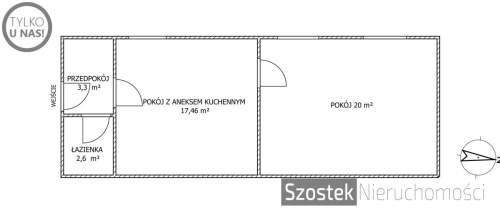 Mieszkanie na 1 piętrze blisko Rynku w Kłobucku