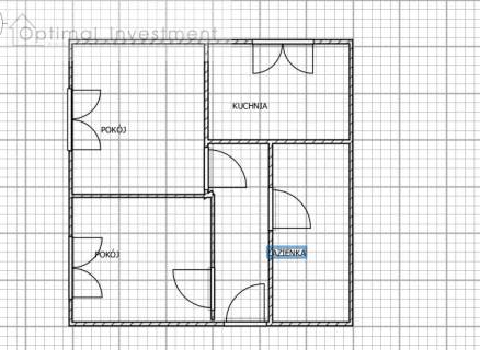 Grzegórzki. ul. Bajeczna. 2 pokoje, kuchnia. 40m2