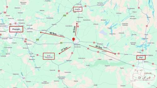 36 m przy lesie Skrytyka Parking
