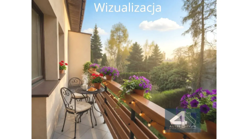 Przestronny szeregowiec z dużą działką