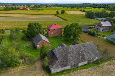 Dom z dużą działką i bud. gospodarczymi - Zabawa