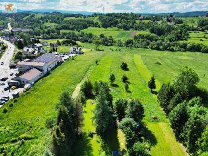 Jordanów - kompleks 6 dzialek 2902 m2 MPZP 2MN-U i MU3