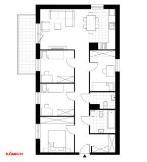 Apartament z 4 sypialniami w zielonej Dzielnicy Gotowy do odbioru