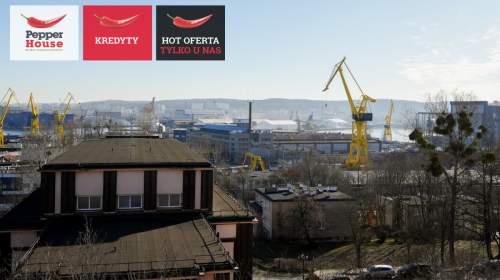 2 pokoje z widokiem na port