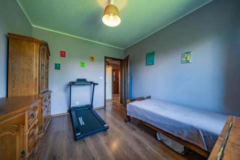 Jedyny bungalow w Tuchomiu kominek, duży ogród