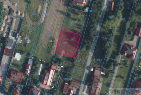 Działka budowlana 860 m2 - Grabianów
