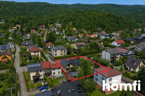 Dom w Wilkowicach ogród widok na góry 160 m2