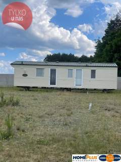 Działka budowlana 1200 m z domkiem mobilnym.