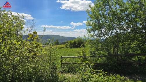 Działka budowlana 10 ar Widok na Beskidy i Tatry