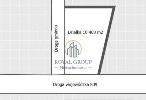 Działka w centrum miejscowości