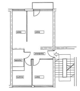 Duże mieszkanie po remoncie 45m2 Centrum