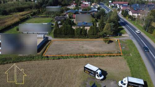 Teren komercyjny pod wynajem trasa ŻORY RYBNIK 700m2