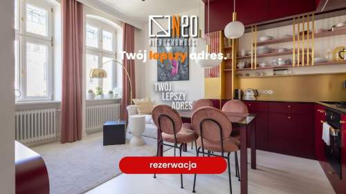 Designerskie mieszkanie z widokiem na zieleń