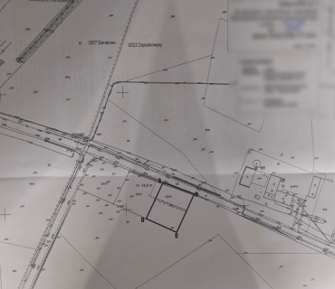 DZIAŁKA BUDOWLANA 1000 m z Warunkami Zabudowy gm. Kowalew