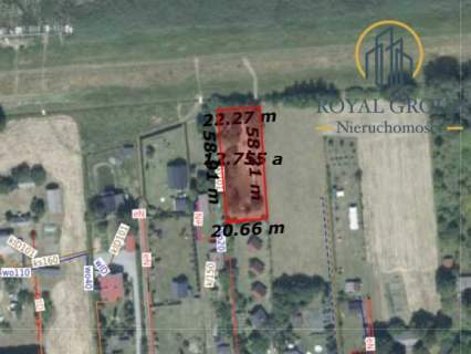 Na sprzedaż działka 1270 m2 przy jeziorze Wytyckim