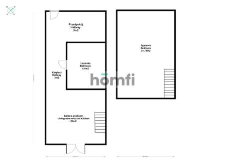 Nowe 2 poziomy w Iwinach Pierwszy najem, 51m