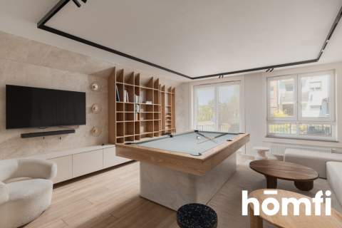 Apartament nad morzem z basenem, 49,3 M , 2 pokoje