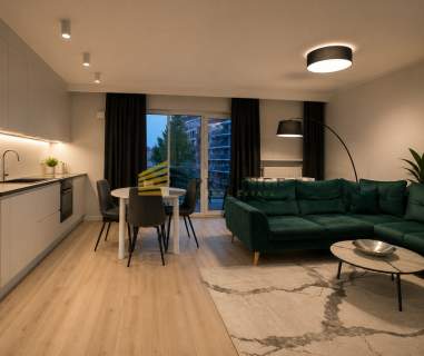 Nowoczesny apartament z tarasem i widokiem na Skar