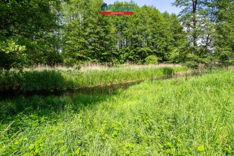 działka Skórka, gmina Krajenka pow. 1741 m2, rzeka