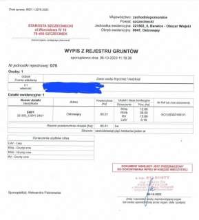 Działka inwestycyjna na sprzedaż, 650000 m2, Ostrowąsy