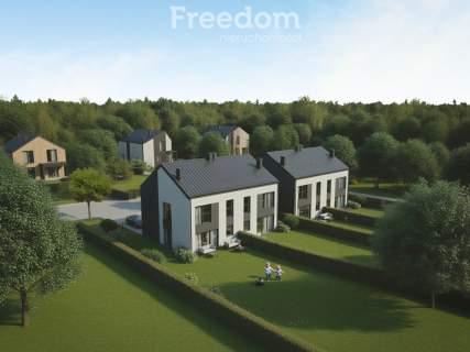 Bliźniak 121 m2 na działce 602,19 m2 - Kokoszki