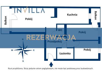 Przestronne mieszkanie 2 loggie Serce Czyżyn