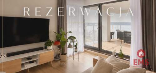 Apartament z tarasem i widokiem na Jezioro Ełckie