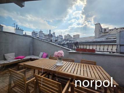 Stylowy apartment z jedną sypialnią i tarasem w centrum Kazimierza