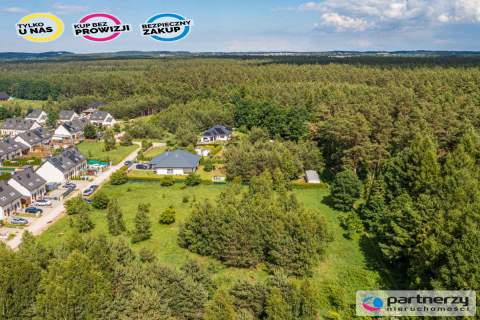 Piękna działka pod lasem 2257 m2 z wydaną WZKą .