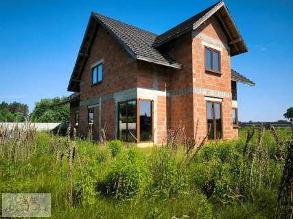 Nowy dom do wykończenia Dłutów Garaż 238m2