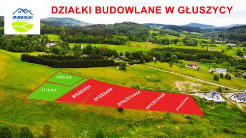 Działki budowlane w Głuszycy - widokowe