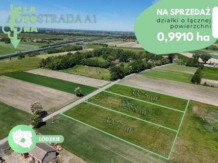 Działki za 34 zł m2 z możliwością budowy domu - Orenice Gm. Piąt