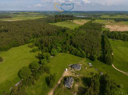 Działka budowlana, dwa jeziora, MPZP - Gąsiorowo