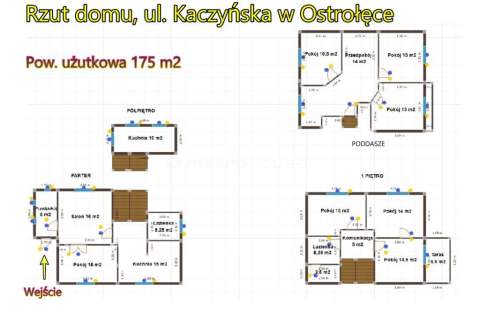 Dom rodzinny z potencjałem 175 m Ostrołęka
