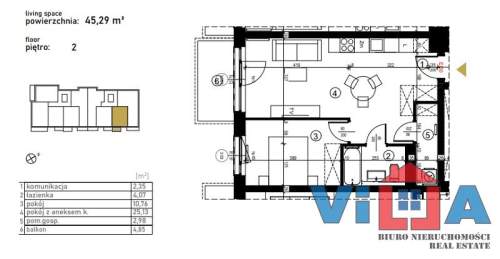 2-POKOJOWE MIESZKANIE W APARTAMENTOWCU 