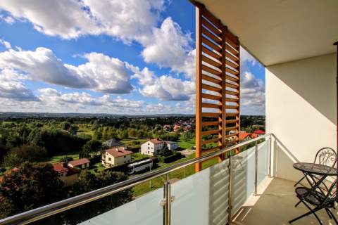 nowe - nigdy niezamieszkałe, balkon