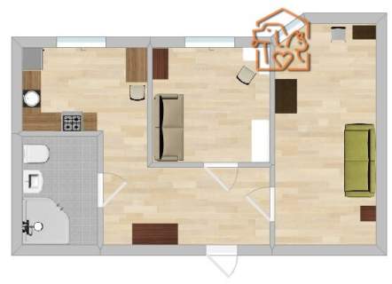 2 pokoje PET FRIENDLY- 6 sierpnia 25, Polesie