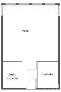Słoneczna kawalerka w apartamentowcu, 32m2 Centrum