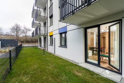 Przytulne mieszkanie 2-pokojowe ogród 40m2 Glogera