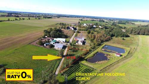Pomianowo - działka budowlana blisko Białogardu -