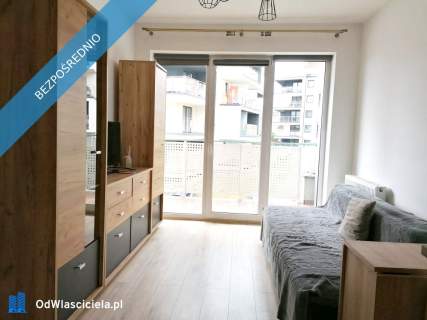 2 pokoje 33,38 m Duży balkon 1. piętro 2017 r. Bez pr