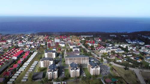 Nowoczesny apartament nad morzem/ 2 pokoje/ garaż