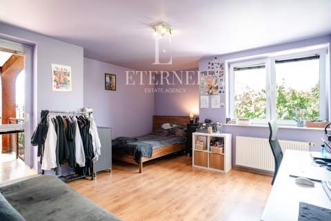 2 osobne pokoje taras 15m i balkon. Pet friendly